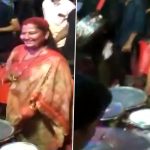 Maharashtra CM Eknath Shinde’s Wife Lata Shinde Plays Drums To Welcome Him Back Home (Watch Video)